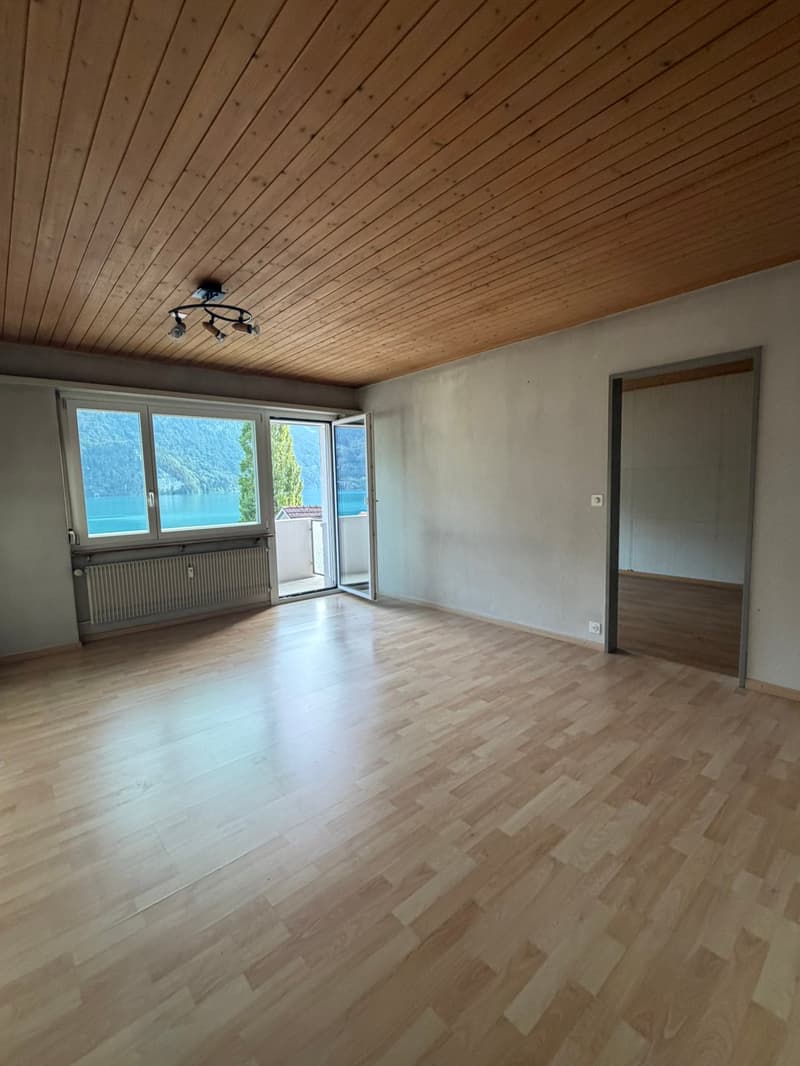 Charmante 3-Zimmer-Wohnung mit Seesicht in Brienz (1)