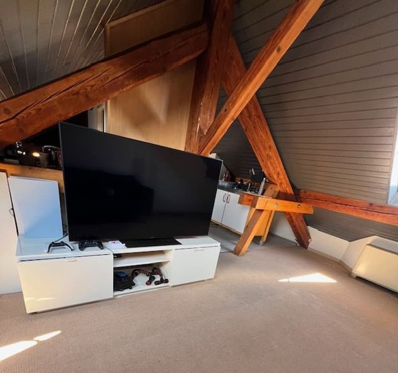 Charmant Loft meublé de 1.5 pièces dans les Combles à Etoy (3)