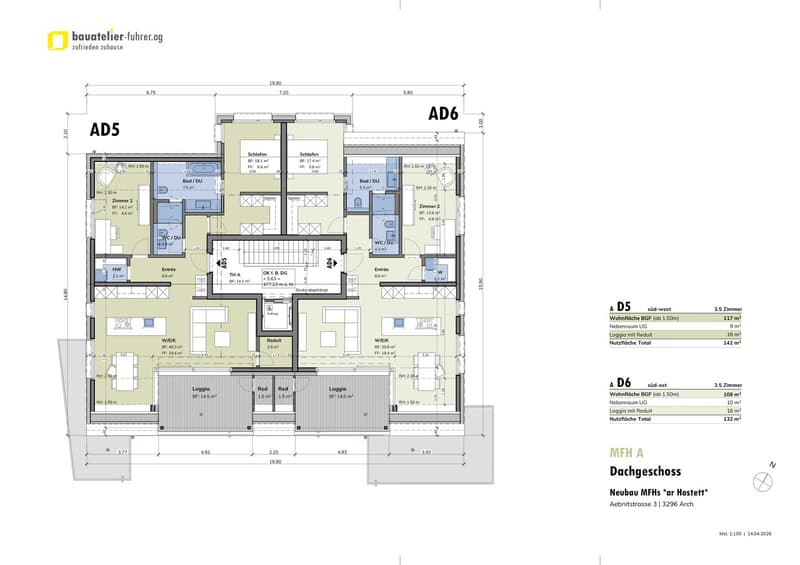 NEU! ; - 4.5 Zimmer-Eigentumswohnung in Arch ... (8)