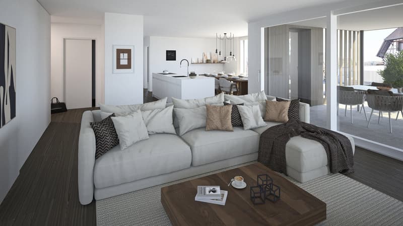 exklusive 4.5 Zimmer-Gartenwohnungen in Arch ... (5)