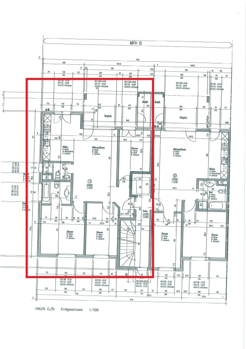 Tannwinkel 8 - Grundriss 4.5 Zi-WHG EG-3.O