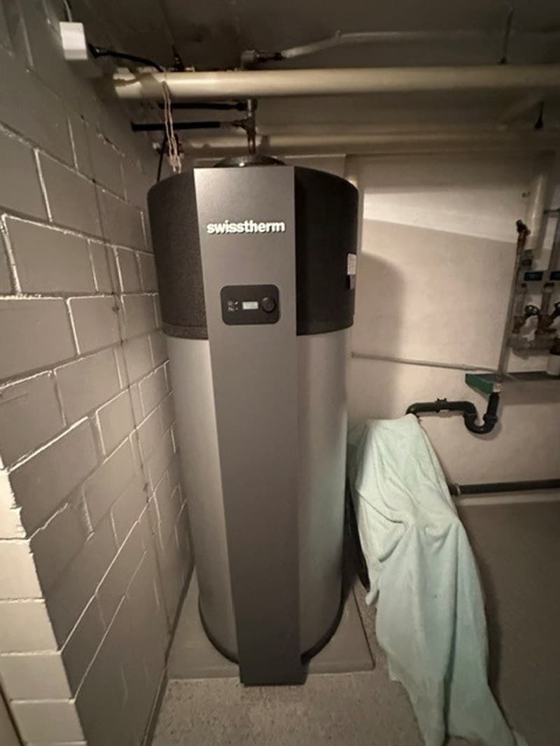 Neuer Boiler im UG