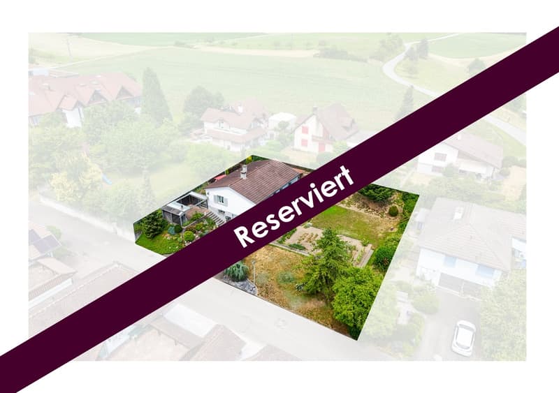 Baulandparzelle mit bestehendem Einfamilienhaus (1)