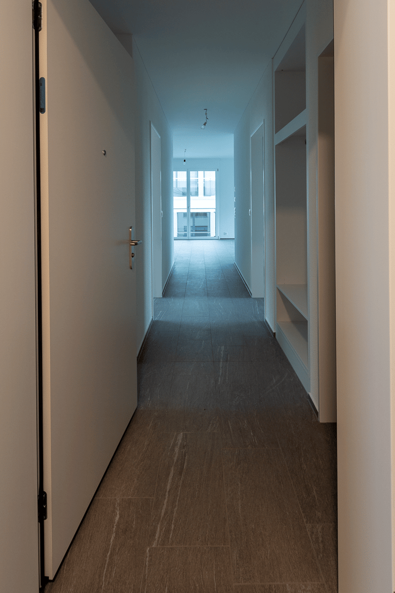 Moderne Wohnung mit Eigentumsstandard, Alpensicht und sonnigem Balkon in Boswil (10)