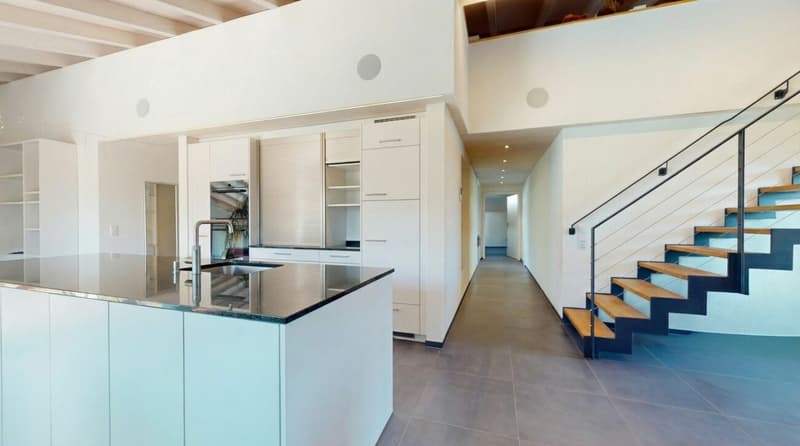 Moderne Dachgeschosswohnung mit spektakulärer Aussicht (6)