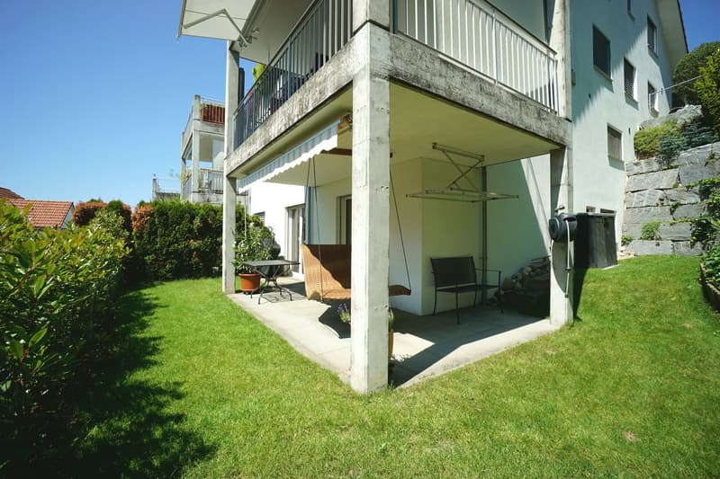 Appartement-maisonnette de 4,5 pièces entretenu dans une commune attrayante et avantageuse sur le plan fiscal (14)