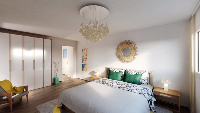 4 1/2 Zimmer-Wohnung mit grossem Balkon (6)