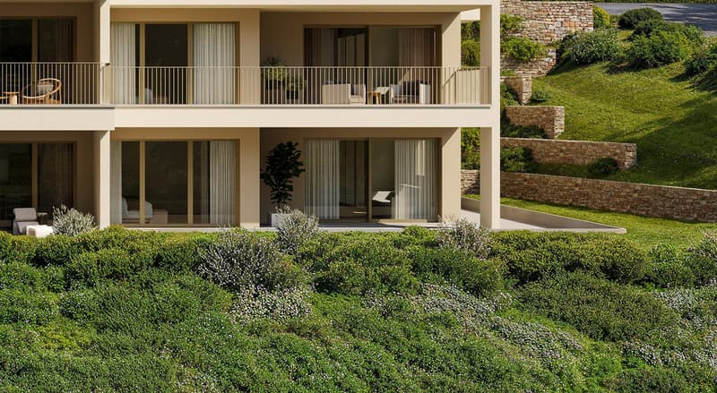 Aussenvisualisierung Gartenwohnung