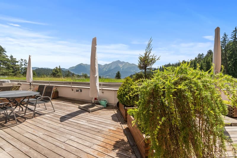 Charmante 3.5-Zimmer-Terrassenwohnung mit Ski-In/Ski-Out in Laax (6)