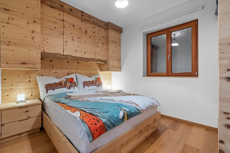 Gemütliches Schlafzimmer mit viel Stauraum