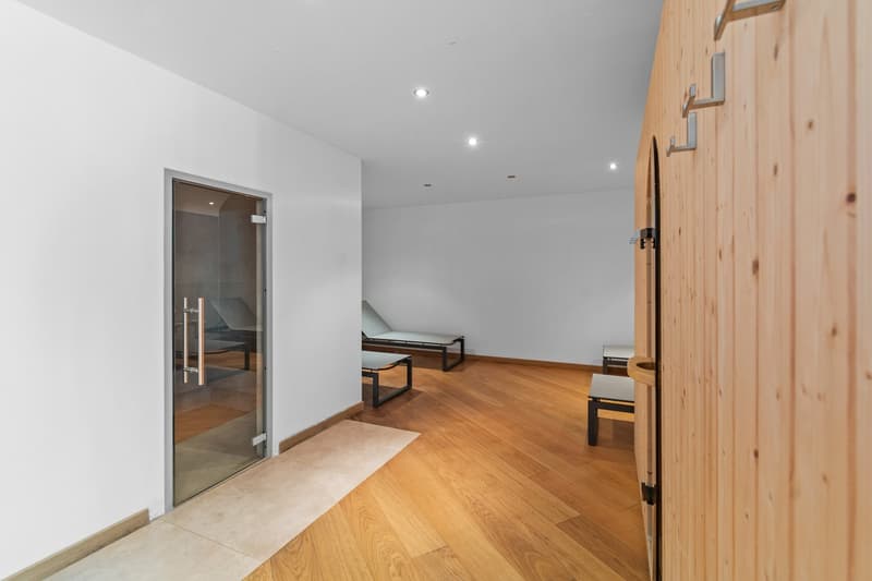 ....Hamam und Sauna sowie grosszügiger Ruhezone