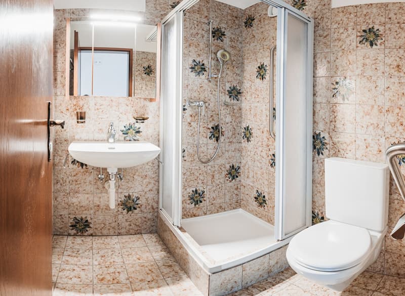 Dusche / Toilette / Lavabo