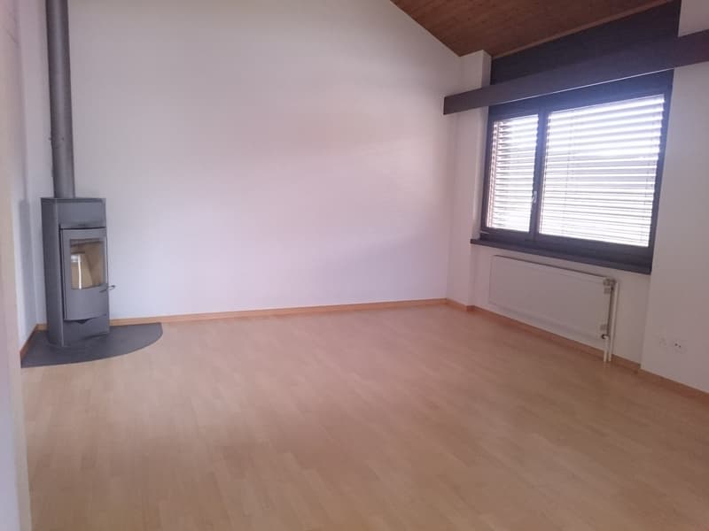 Helle 3,5-Zimmer Wohnung mit grosszügiger Galerie und Cheminée (1)