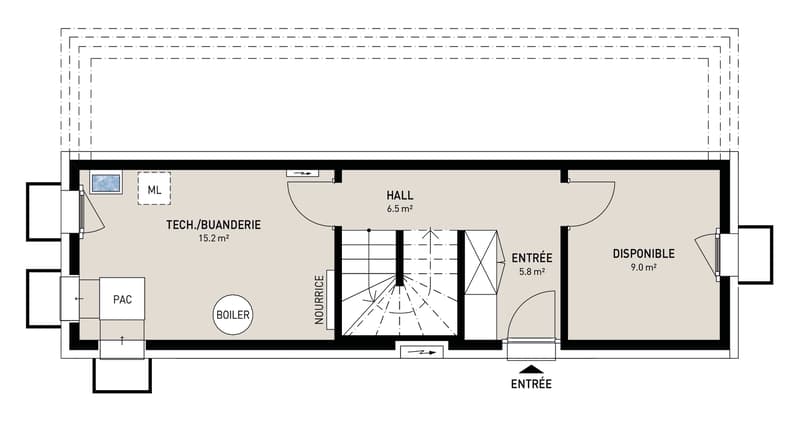 CHAMPLAN | 2 VILLAS INDIVIDUELLES DE 5.5 p (4)