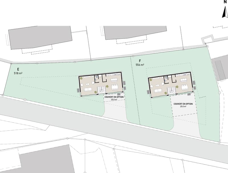 CHAMPLAN | 2 VILLAS INDIVIDUELLES DE 5.5 p (3)