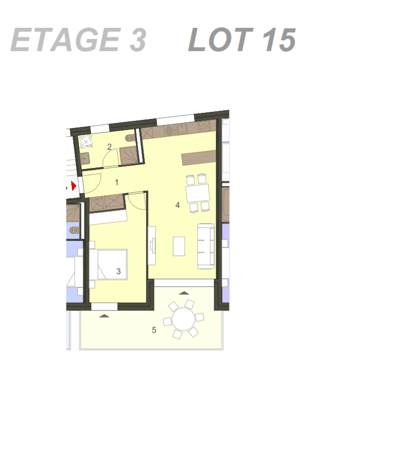 Appartement 3.5 pièces avec Balcon à La Tour-de-Peilz (1)