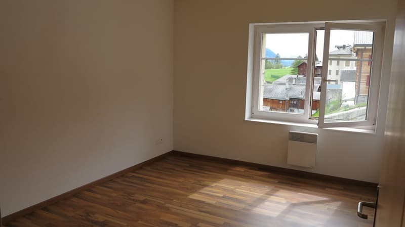 Wohnung Reckingen Schlafzimmer