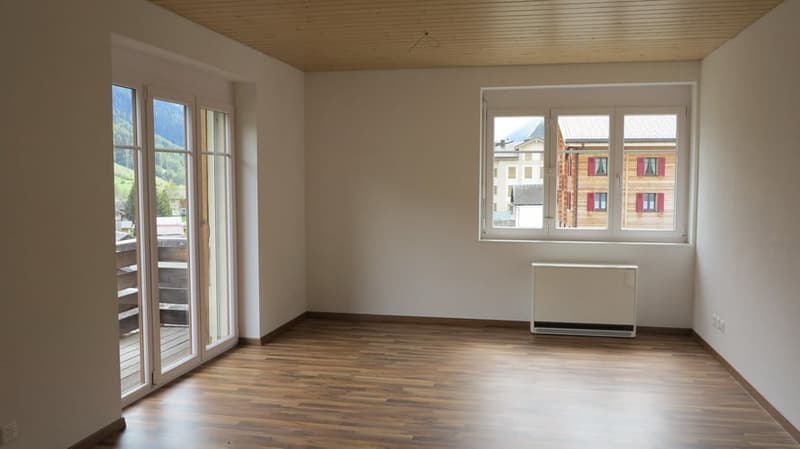 Wohnung Reckingen Schlafzimmer