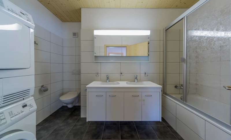 Wohnung Reckingen Badezimmer