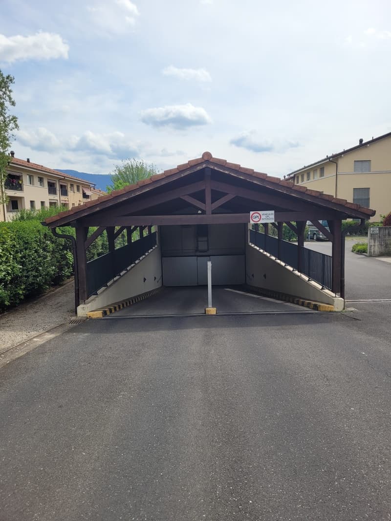 Place de parc extérieure à Onex (1)