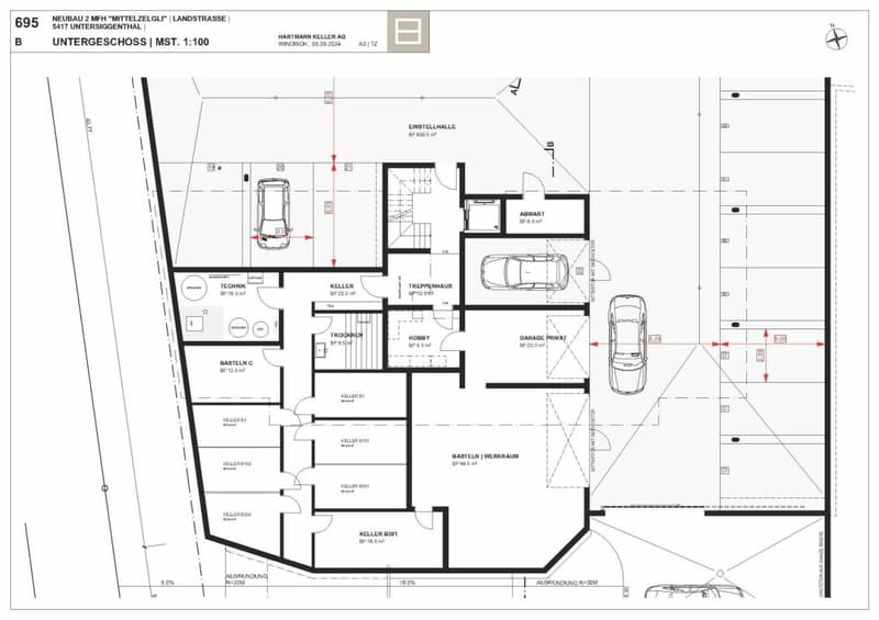 Dem Himmel so nah in der speziellen 2.5-Zimmer Attika-Wohnung. (4)