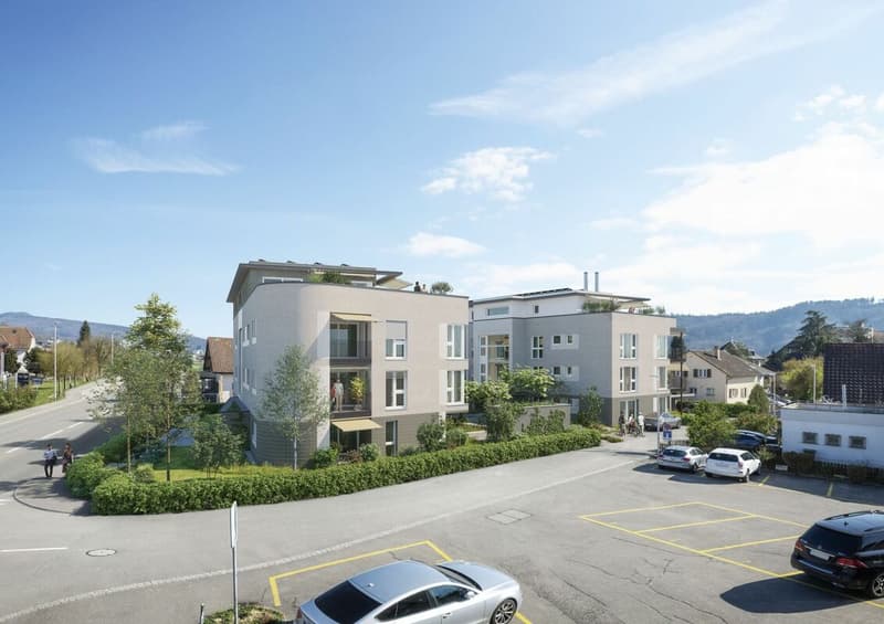 Dem Himmel so nah in der speziellen 2.5-Zimmer Attika-Wohnung. (2)