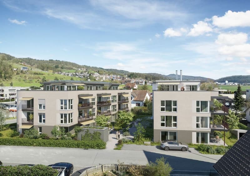 Dem Himmel so nah in der speziellen 2.5-Zimmer Attika-Wohnung. (1)
