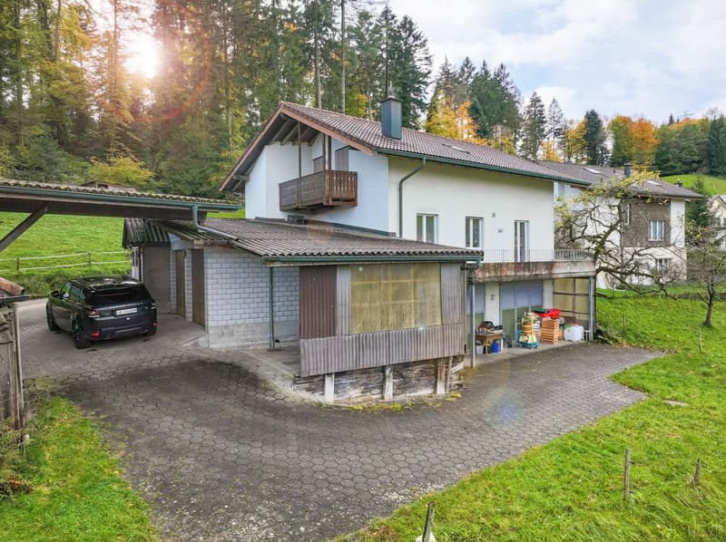 Einfamilienhaus mit grossem Potenzial für Handwerker und Hobbybegeisterte (1)