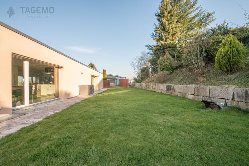 Modern & Aussergewöhnlich mit 290m2 Nutzfläche, gepflegte Gartenanlage mit Chromstahlpool (8)