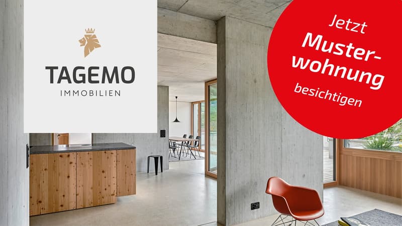 exklusive 5.5 Zimmer Wohnung in moderner Sichtbeton-Architektur – letzte Etappe (9)