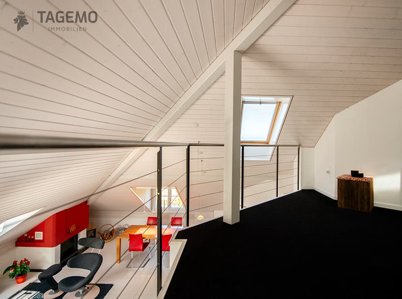 Galerie und besonderes Raumgefühl anstatt Standardgrundriss mit grosszügigen 131 m2 Wohnfläche (9)