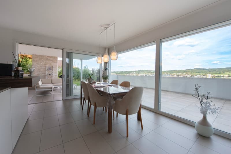 Esszimmer mit Weitblick