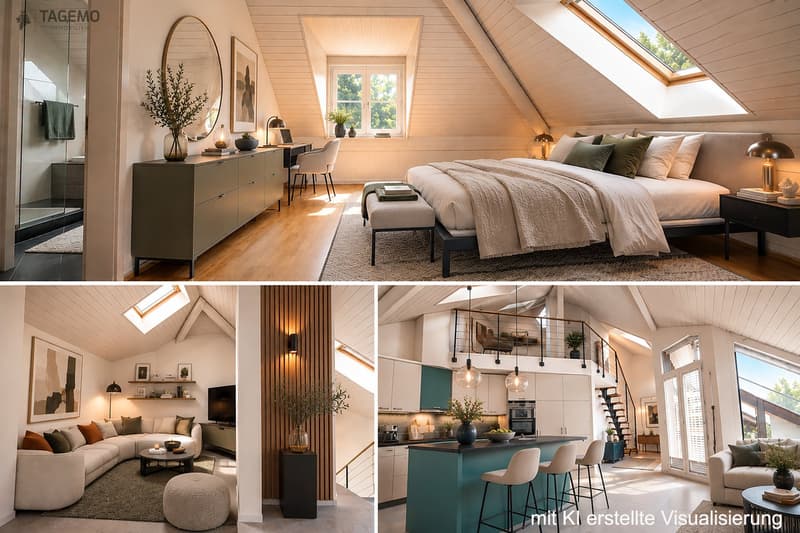 131 m² voller Charakter, offene Galerie und viel Raum für Individualität. Wohnen mit Loftcharakter. (9)