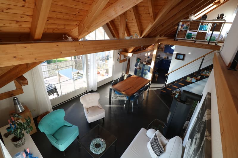 Einzigartige 4.5 Zi. Dachwohnung