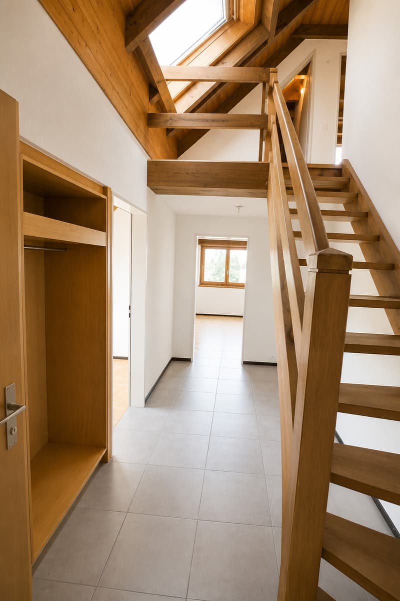 6,5 Zi. Duplex Wohnung mit viel Raum (7)