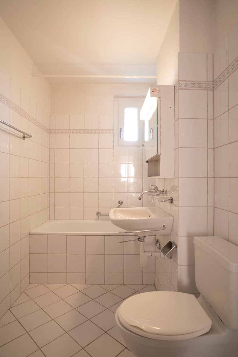 Geräumige, ruhige und renovierte Altbauwohnung mit Balkon (4)