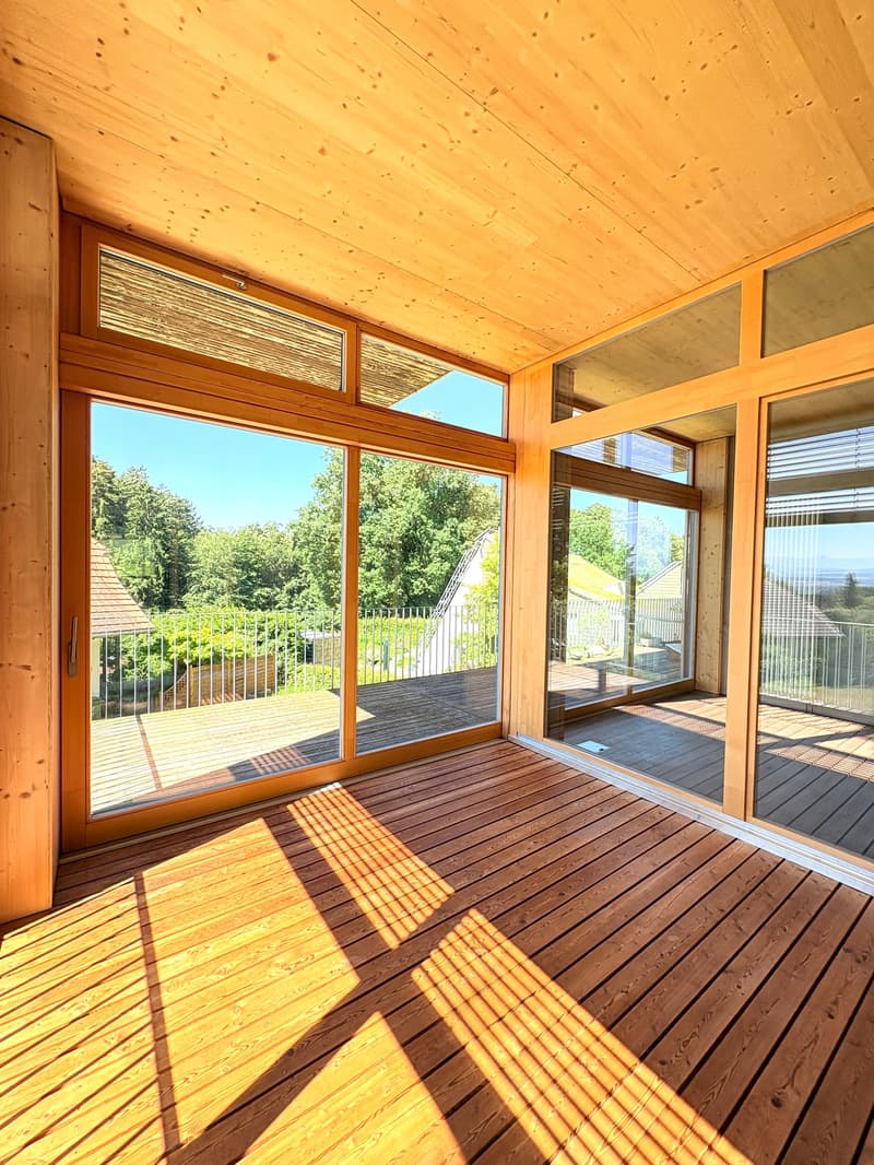 Echtes, originelles Eckloft (126m2) an erhöhter Lage nahe Bern (4)