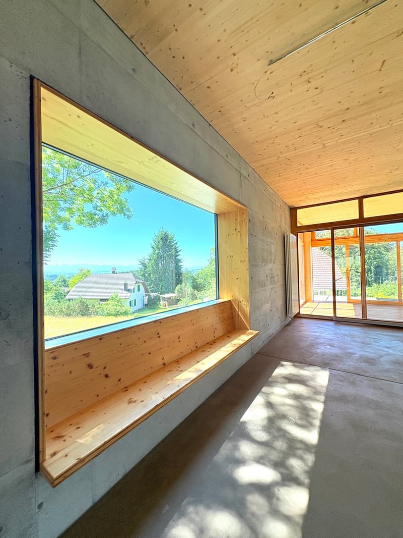 Echtes, originelles Eckloft (126m2) an erhöhter Lage nahe Bern (12)