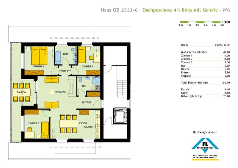 neue 4 1/2 Zimmer Galeriewohnung links (5)