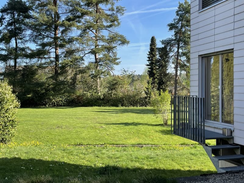 An ruhiger Lage: 6.5 Zi-Einfamilienhaus mit Landreserve und grosser, romantischer Gartenanlage (11)