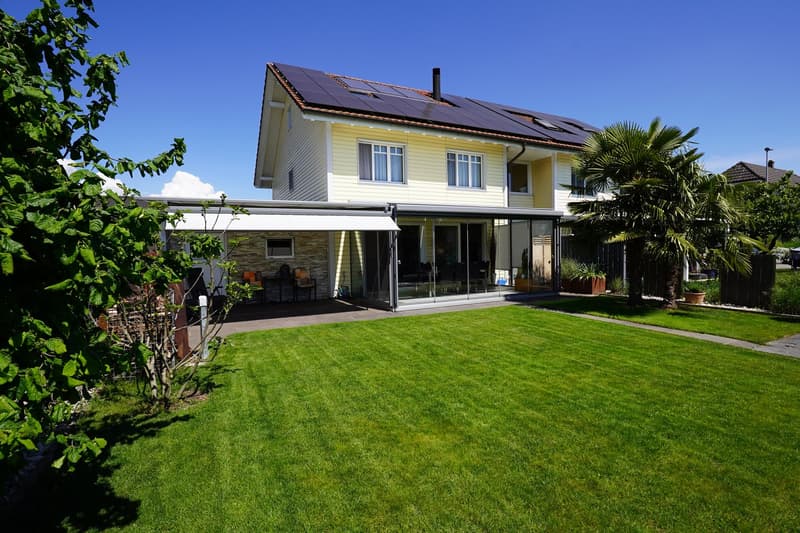 Doppeleinfamilienhaus in Safnern – Wohnen im Grünen (2)