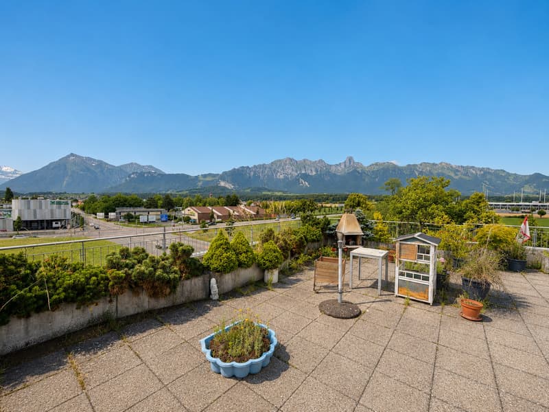 Alpenpanorama, Privatsphäre und Perfektion – exklusive 7-Zimmer Attikawohnung (1)