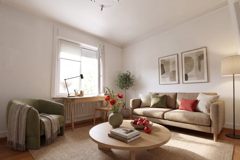 Charmante 4.5-Zimmer-Wohnung im Erdgeschoss einer Jugendstilvilla (3)