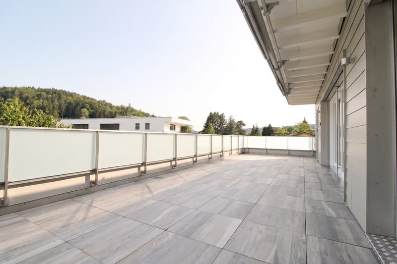 3.5-Zimmer mit grosser Terrasse und Ausblick ins Grüne (12)