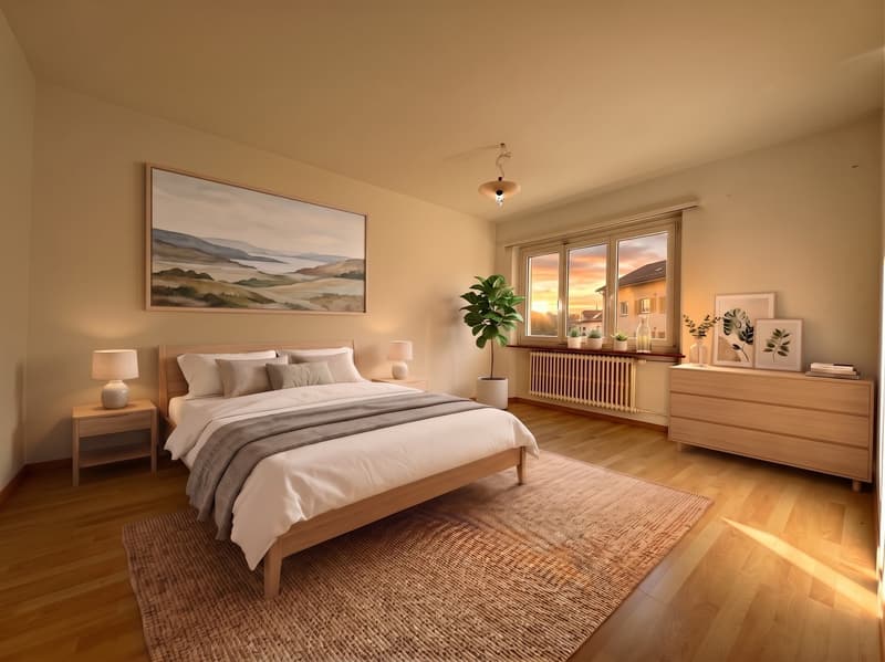 Moderne Hochparterre-Wohnung zu vermieten! (1)