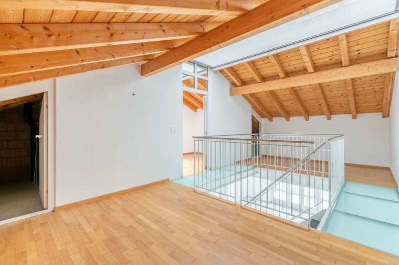 Gallerie im Obergeschoss