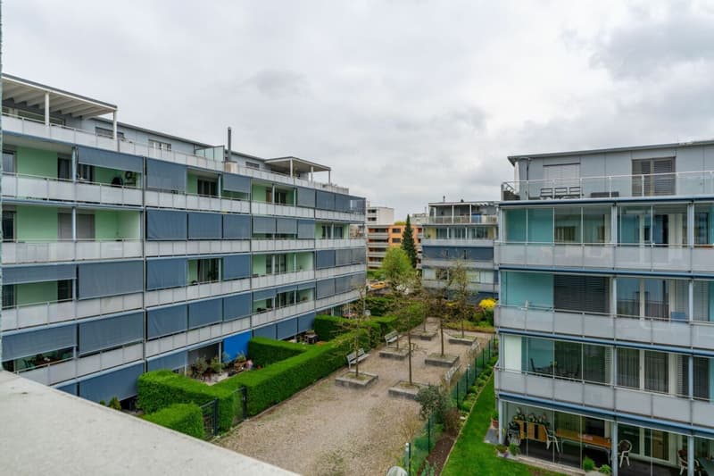 Blick auf Innenhof