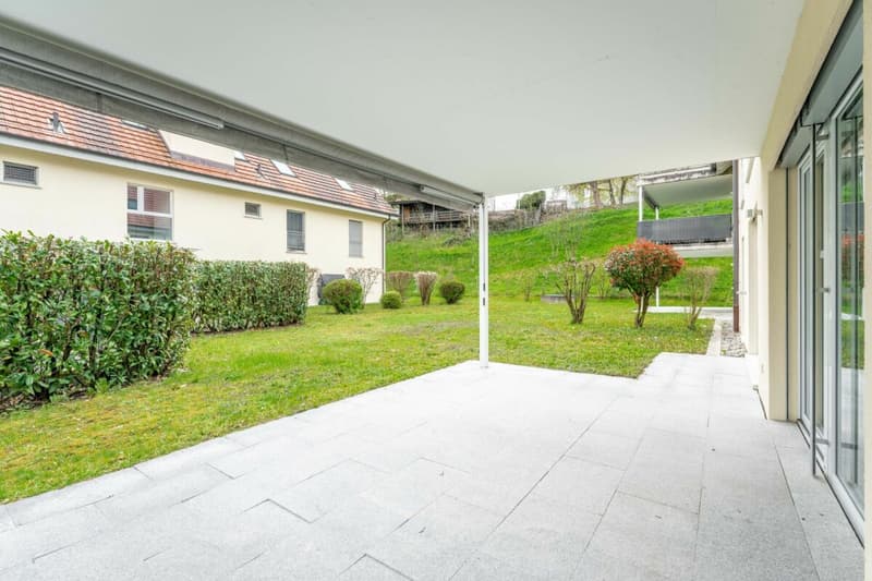 grosser Balkon anstelle Sitzplatz