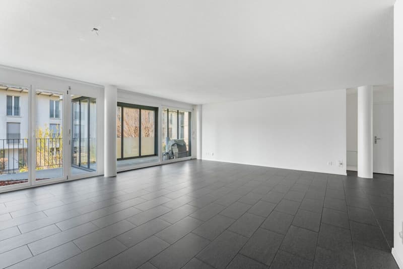 Blick zum Wintergarten