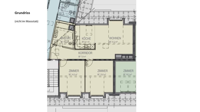 3.5-Zimmer-Dachwohnung beim Schaffhauserplatz (7)
